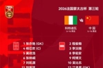 U16国少vs科特迪瓦U16首发：刘凯源、张林峒、李东宸先发出战