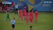 U17男足反击扳平！邝兆镭送助攻，万项扣过防守劲射破门！